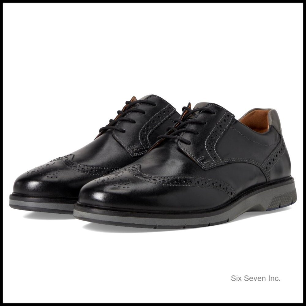 Men's Leather Oxfords Classic Casual Comfort Durable TR-Light Sole Removable